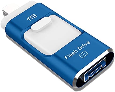 כונן הבזק USB 1TB, כונן עט Sttarluk תואם לטלפון/כרית אחסון חיצוני אחסון חיצוני Stick Memory Stick תואם עם כרית/pod/mac/android/pc