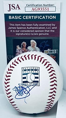 זוכה אל מייקלס פריק חתם על לוגו HOF כדור בייסבול חתימה JSA - כדורי חתימה