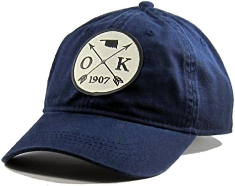 מולדת טיז גברים של אוקלהומה חץ תיקון כותנה אריג כובע