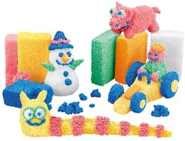 Kraft Super Foam Slime Clay 6 חסימות עם 6 צבעים דוגמנות חרוזי קצף ערכת משחק לילדים חינוכי חימר חינוכי מלאכות אמנות מלאכות לעולם לא מתייבש