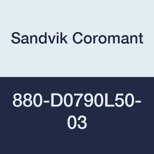 סנדוויק קורומנט 880-ד0790 ל50-03 קורודריל 880 מקדחה הוספה לאינדקס, 880-ד. קוד סגנון כלי 03