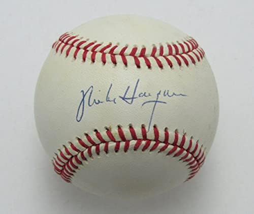 מייק הרגרוב חתימה רולינגס בייסבול של קליבלנד אינדיאנים - כדורי בייסד חתימה