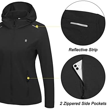 חמור קטן אנדי לנשים UPF 50+ ז'קט הגנה מפני שמש נושם חולצות קיץ קלות נושמות אריזות לטיולים רגליים