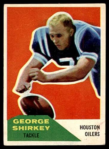 1960 Fleer 12 ג'ורג 'שירקי יוסטון אוילרס VG/Ex Oilers