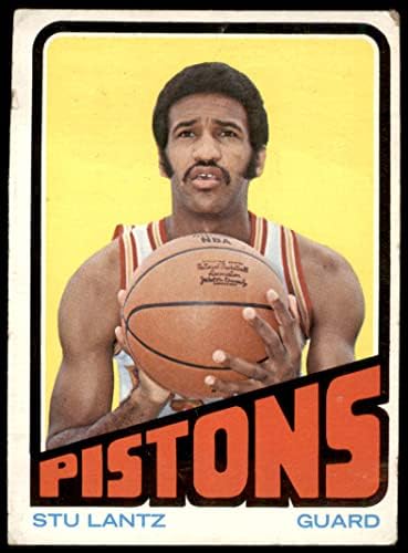 1972 Topps 16 Stu Lantz Detroit Piston