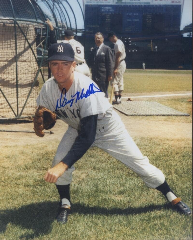 דני מקדוויט ניו יורק ינקי חתום חתימה 8x10 צילום w/coa - תמונות MLB עם חתימה