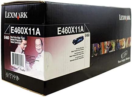 Lexmark E460X11A E460 מחסנית טונר באריזה קמעונאית