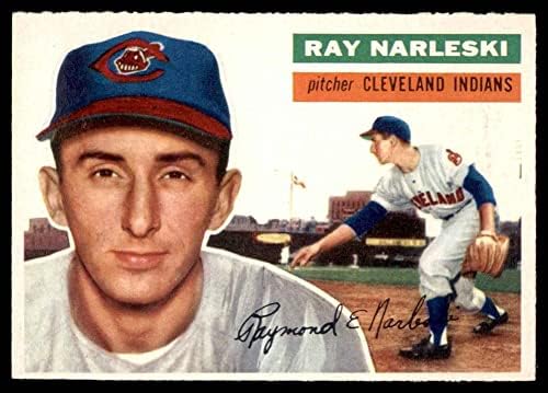 1956 Topps 133 WHT Ray Narleski Cleveland Indians Ex/MT Indians
