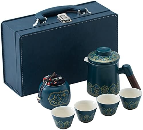 CXDTBH TRAITE SET SET כוס מהירה קופסת אחסון קטנה קופסת אחסון ניידת כוס תה תה חיצוני