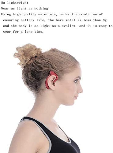 ניקוי שיניים, אוזניות Bluetooth V5.0 אוזניות Bluetooth אלחוטיות, אוזניות שיניים כחולות של מיקרופון, דיבורים ללא ידיים תואמים למכשירים