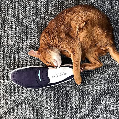 צעצוע קטיפה של חתול נקונו-הנעל של אבא-חתול אורגני כלול