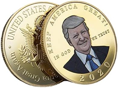 2020 נשיאות נשיאות טראמפ בחירות מטבע זהב מטבע מטבע מטבע מטבע מטבע מטבע מטבעות אספנות