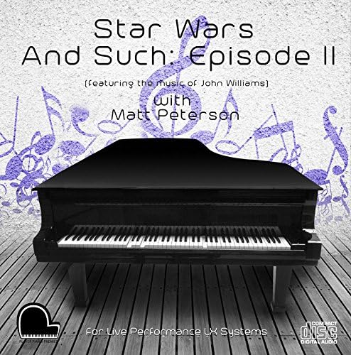 מלחמת הכוכבים וכאלה: פרק 2 - - ביצועים חיים LX תואם נגן פסנתר CD MP3 בכונן הבזק USB