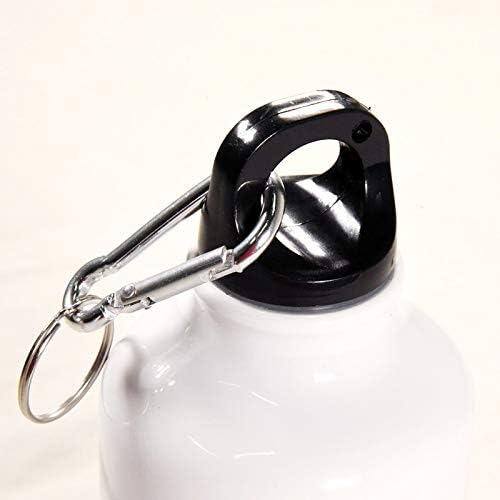 מעיל בזרועותיו של פרו קל משקל אלומיניום בקבוק מים ספורט BPA בחינם עם מחזיק מפתחות וכובע בורג 400 מל